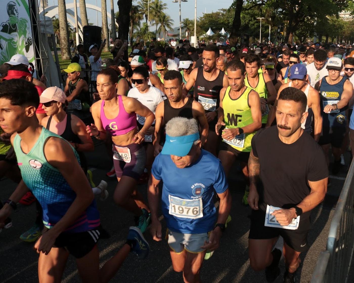 Largada de corrida. #Paratodosverem