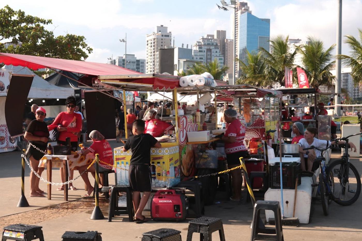 barracas com público #paratodosverem