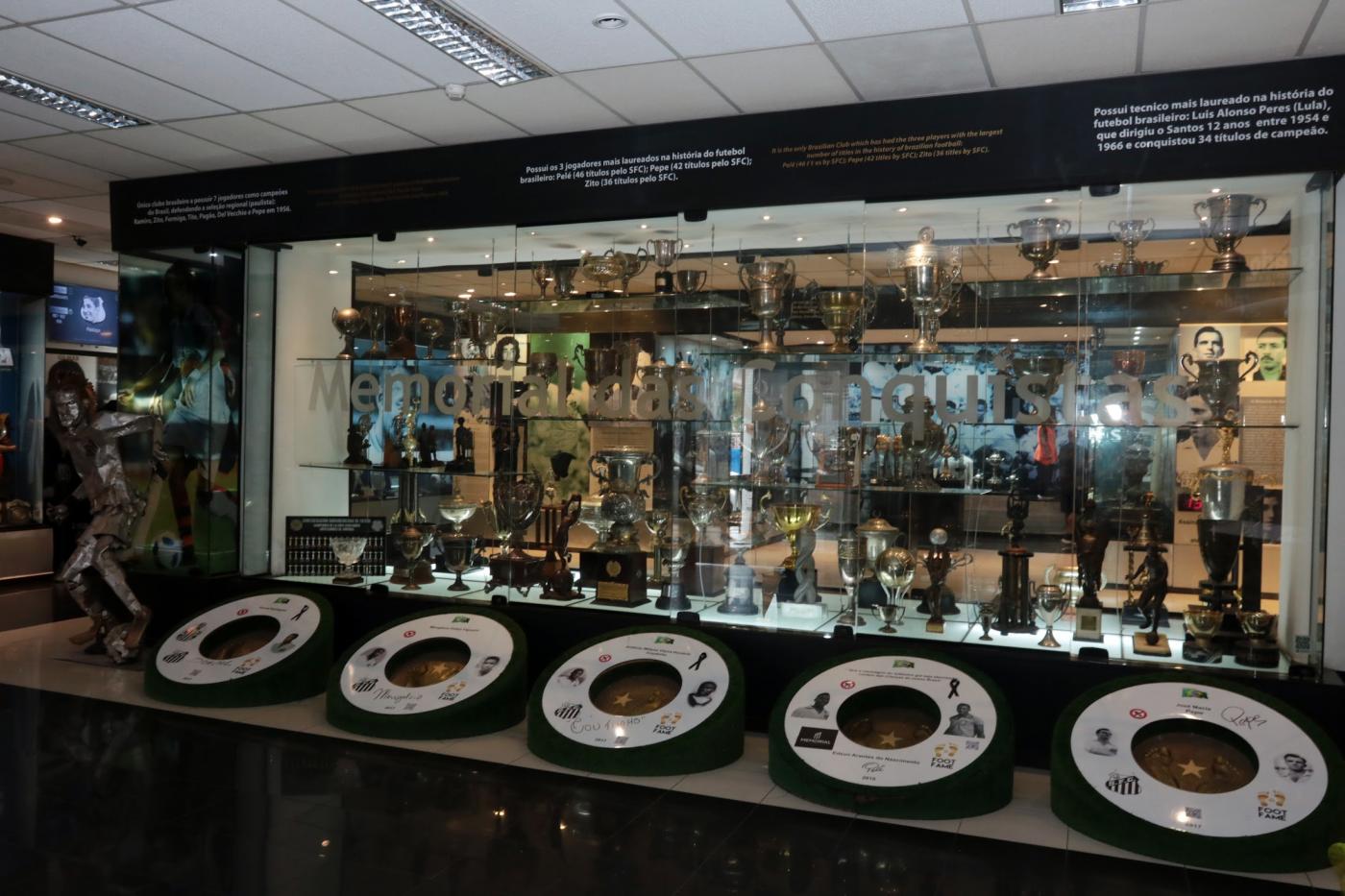 Imagem do Memorial das Conquistas. #Paratodosverem