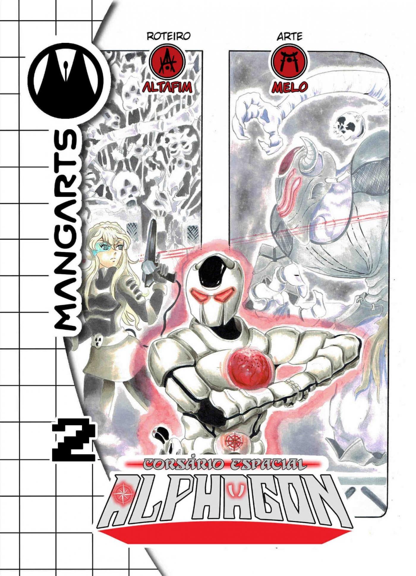 Capa de revista em quadrinhos. #Paratodosverem.