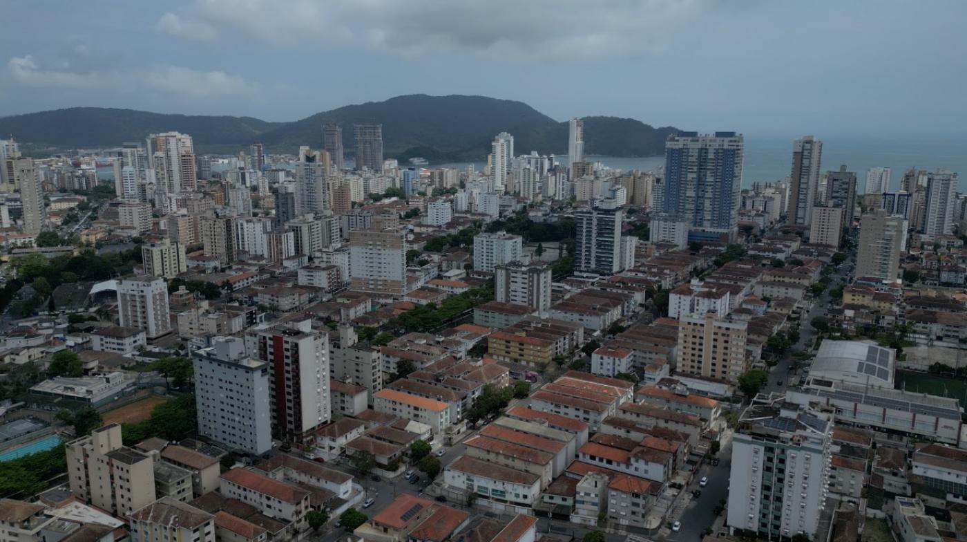 Foto aérea da Cidade #paratodosverem 