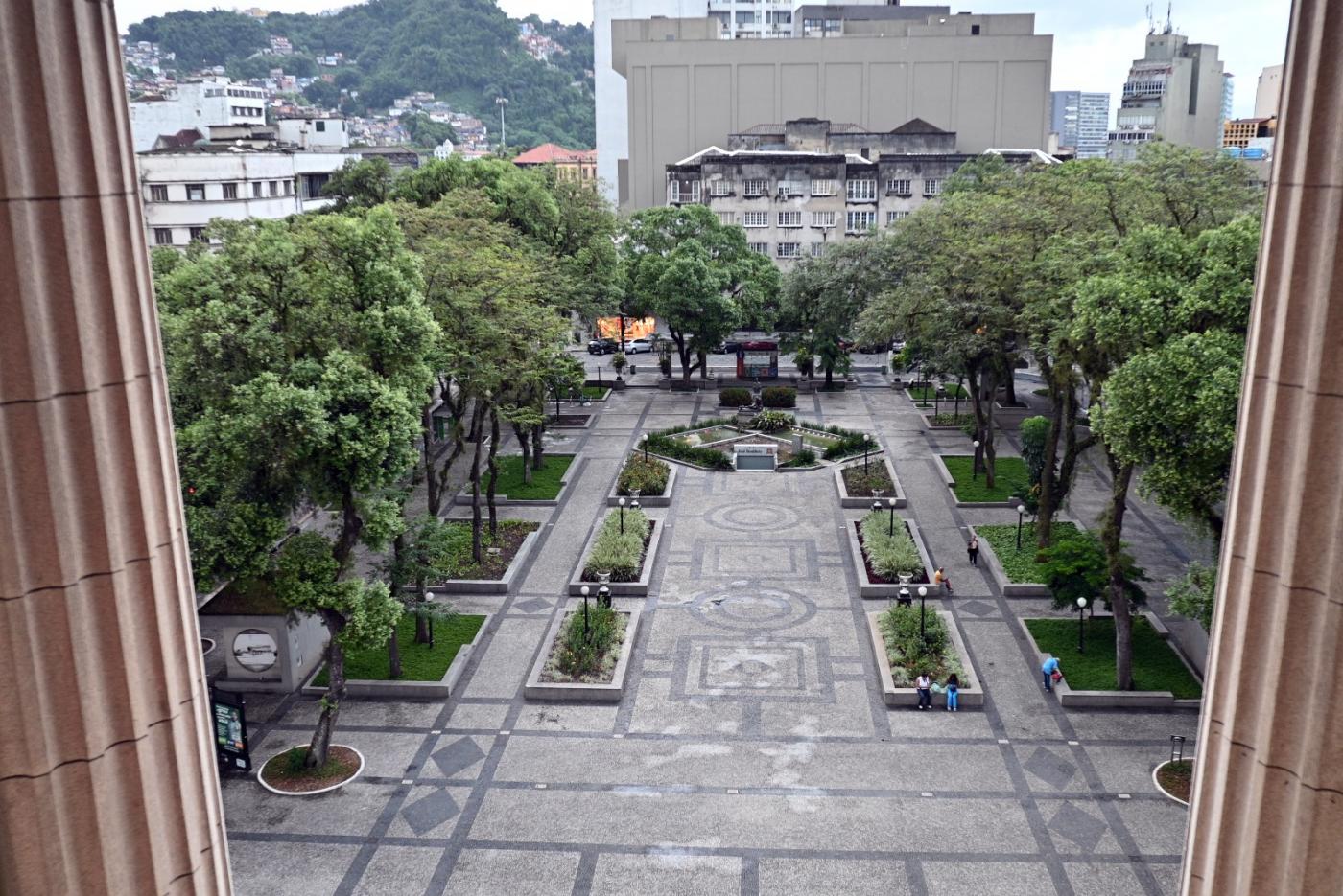 foto áerea da praça #paratodosverem