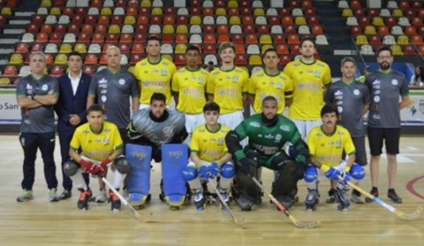 Seleção de hóquei posada. #Paratodosverem.