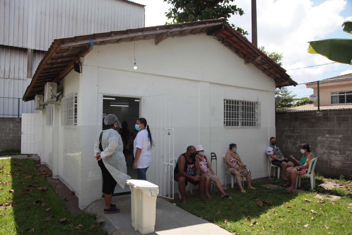 casa que abrigará a nova sala #paratodosverem 