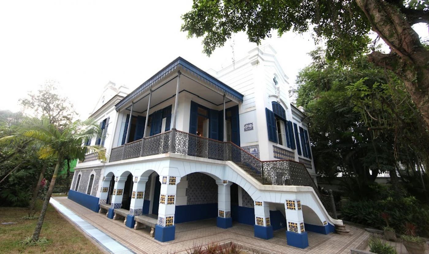 a fachada da casa das culturas.  #paratodosverem 