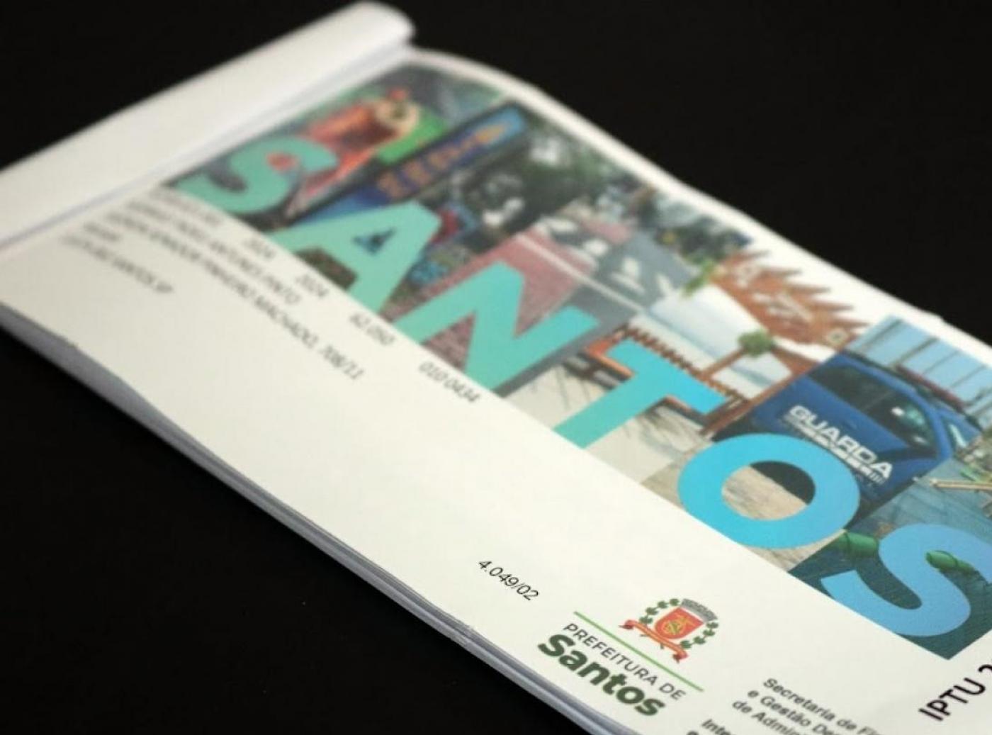 carnê do iptu #paratodosverem 