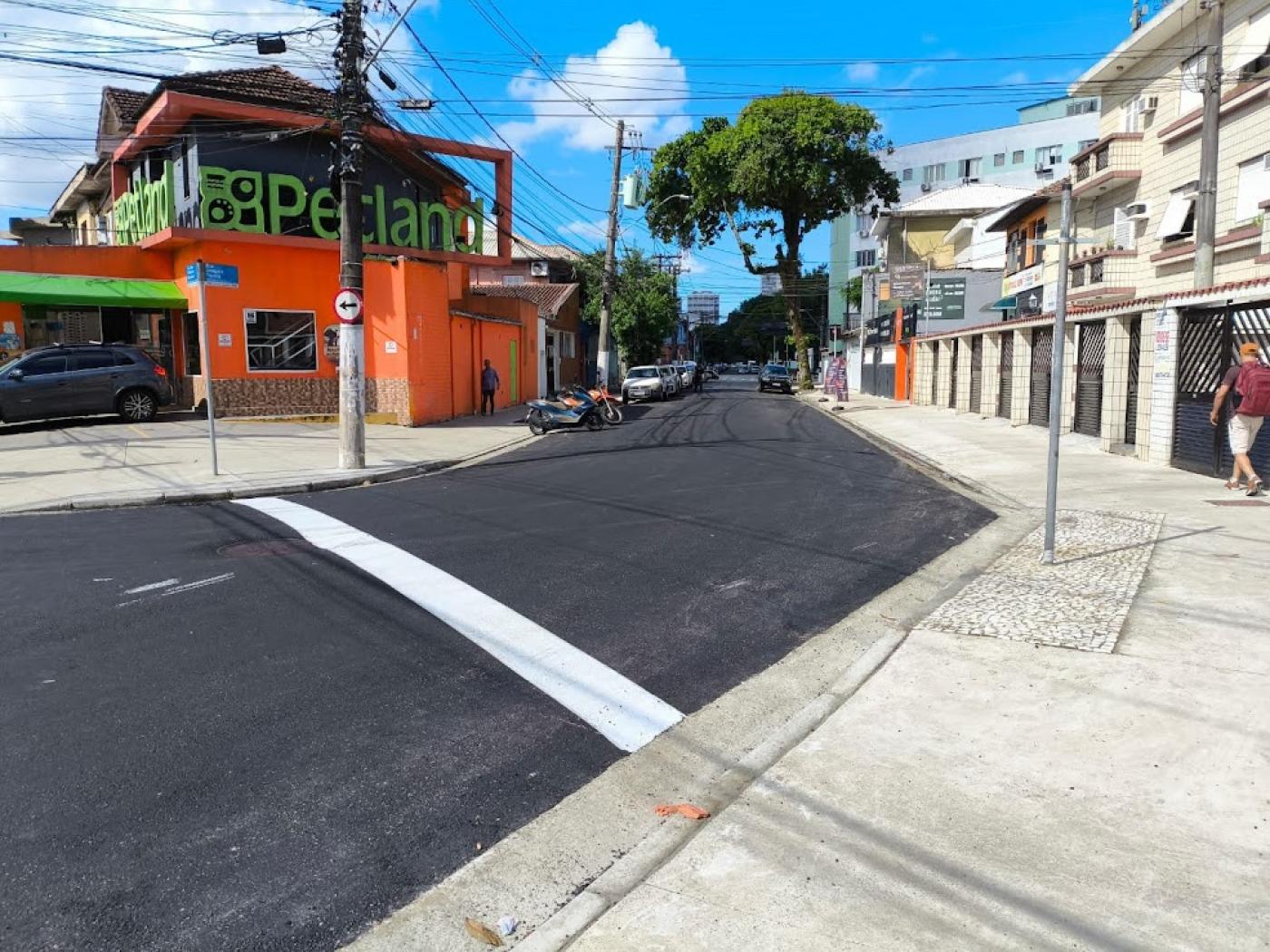 trecho já pavimentado #paratodosverem 