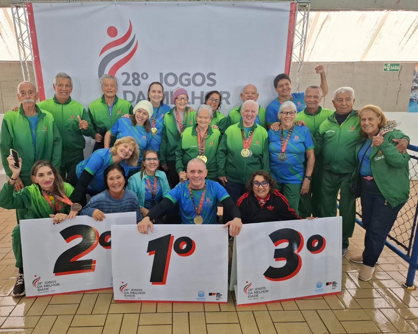 Equipe Santos no Jomi. #Paratodosverem