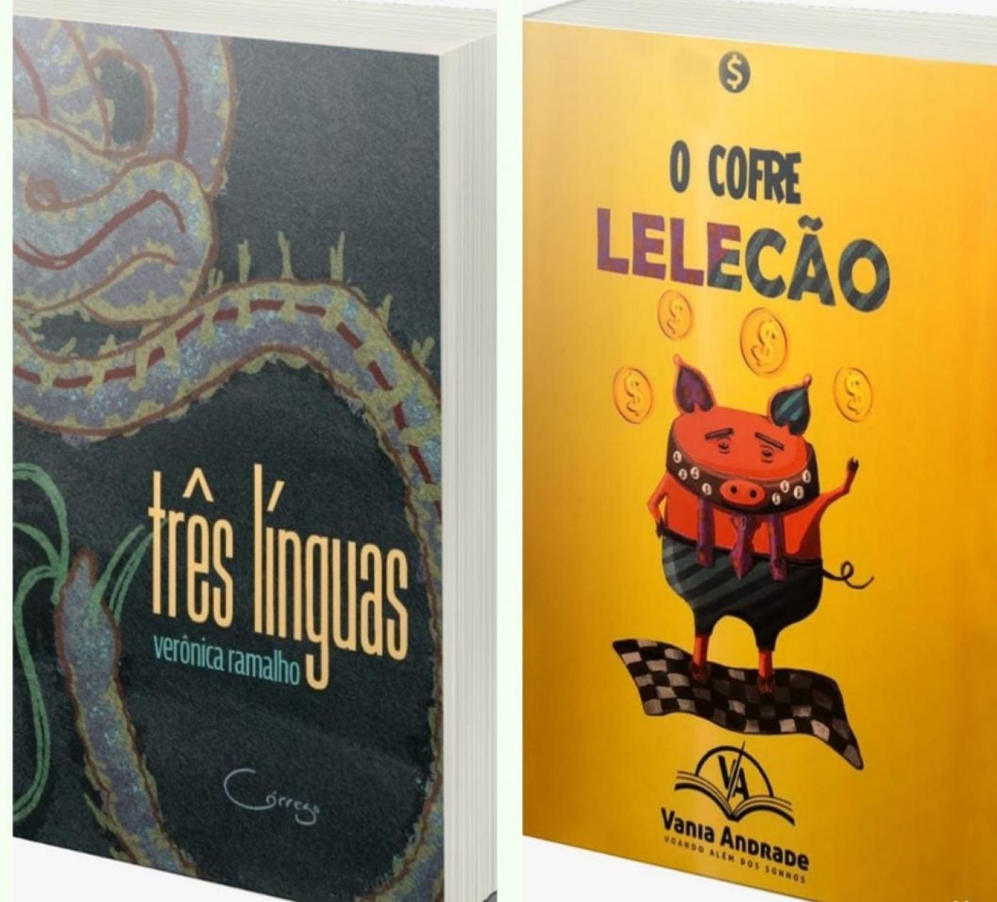capas dos dois livros #paratodosverem