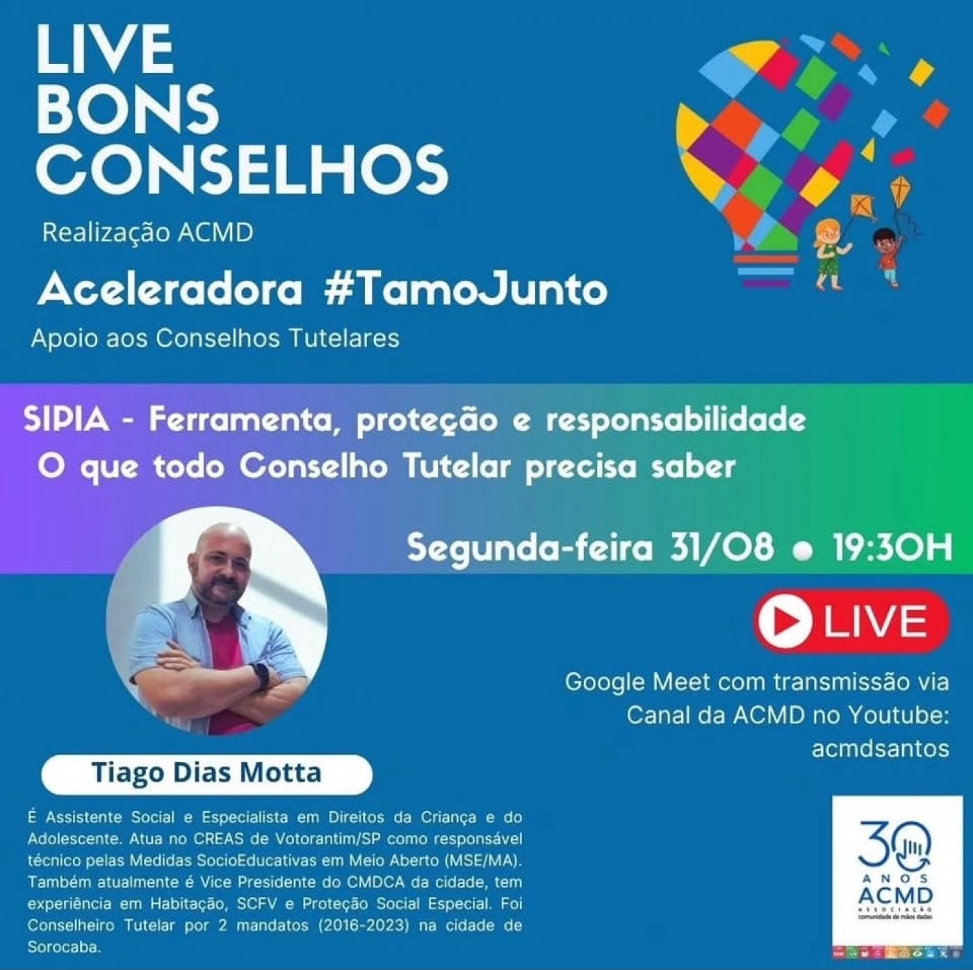 card do evento #paratodosverem 