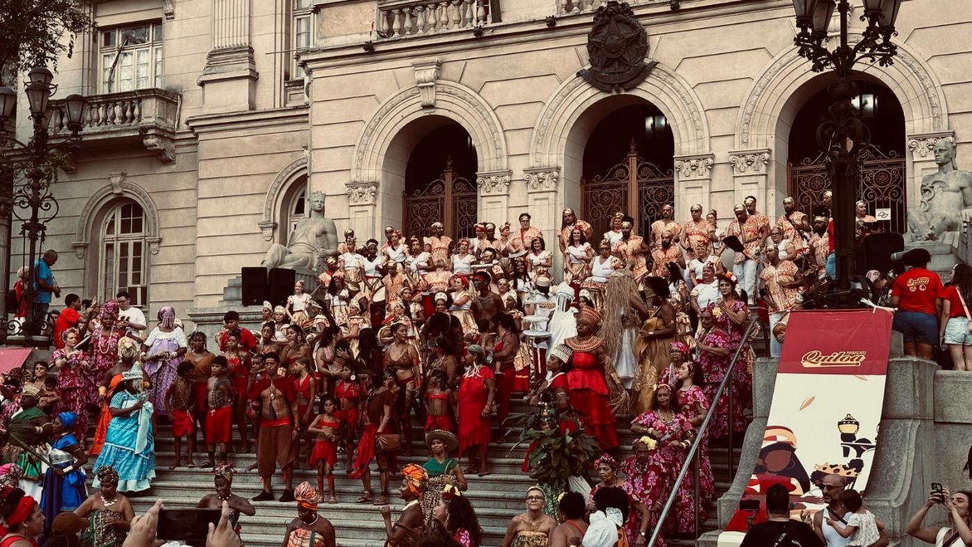 Imagem da Mostra Maracatu. #Paratodosverem