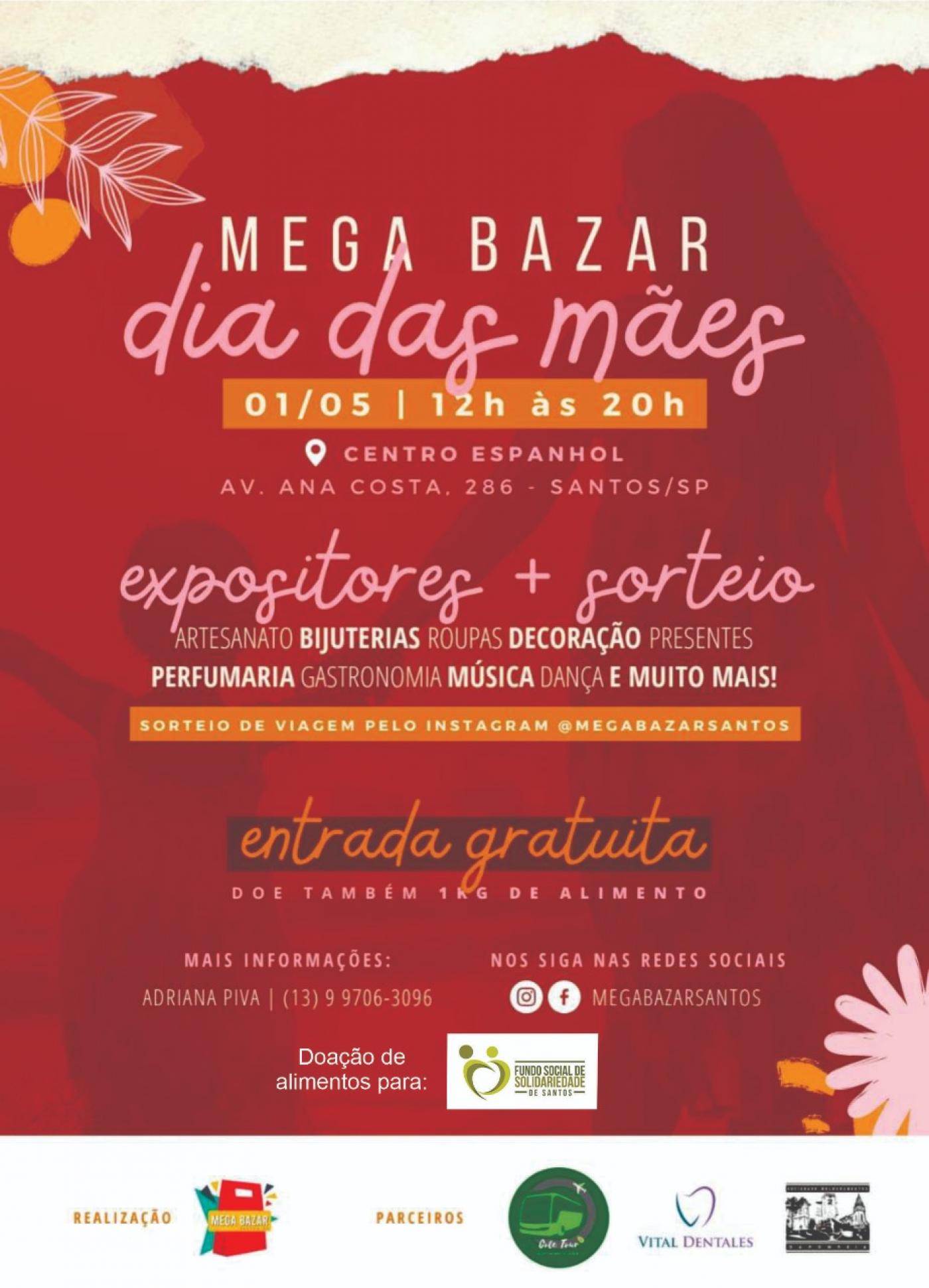 cartaz do bazar