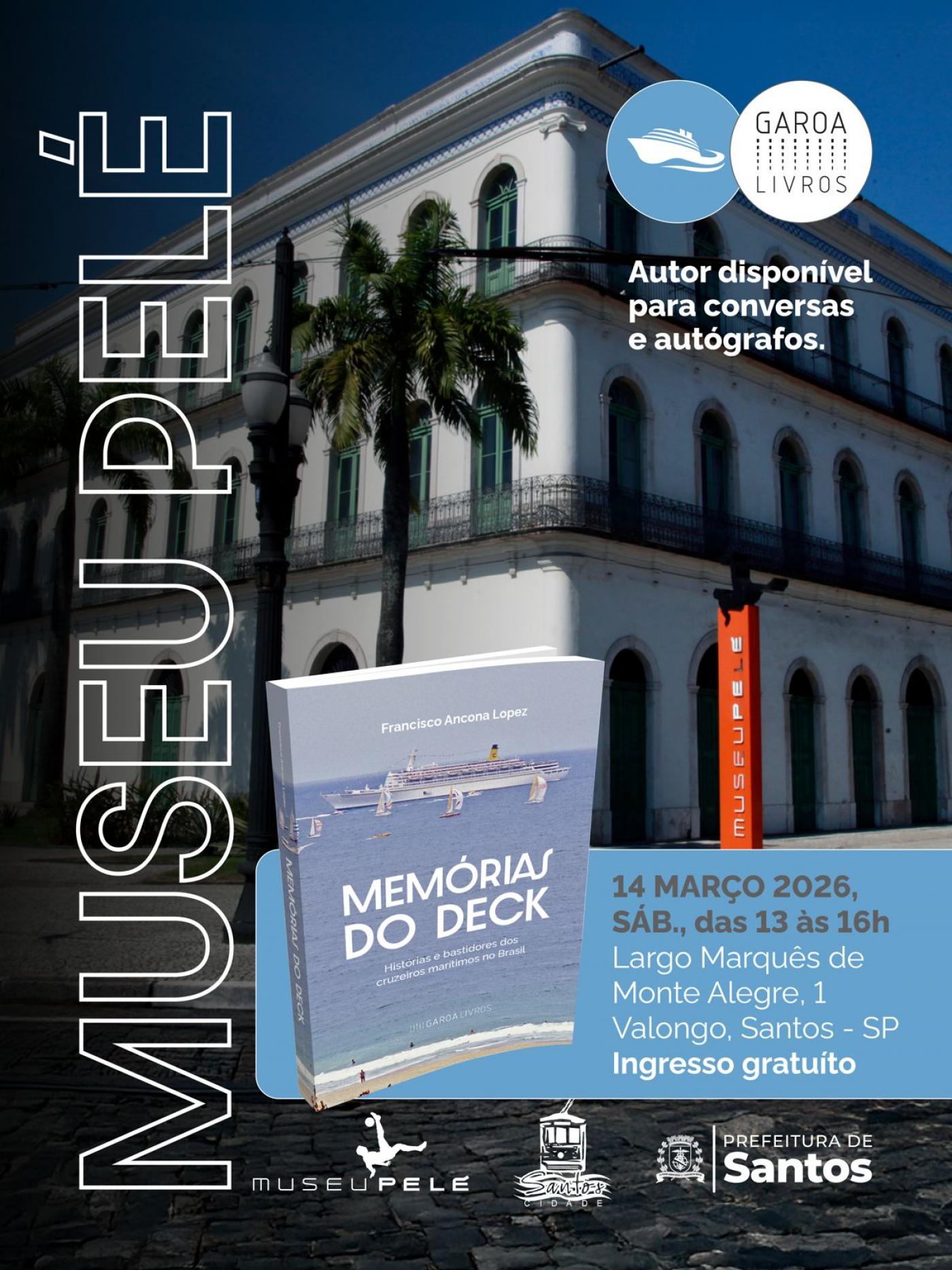 cartaz do lançamento do livro. #Paratodosverem