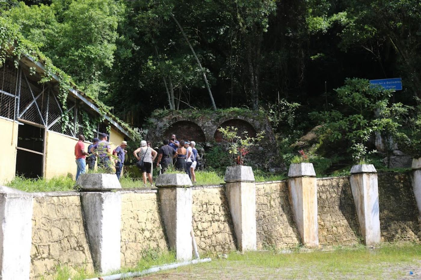 visita ao quilombo do pai felipe. #paratodosverem