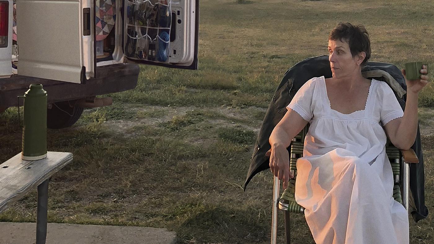 cena de nomadland #paratodosverem