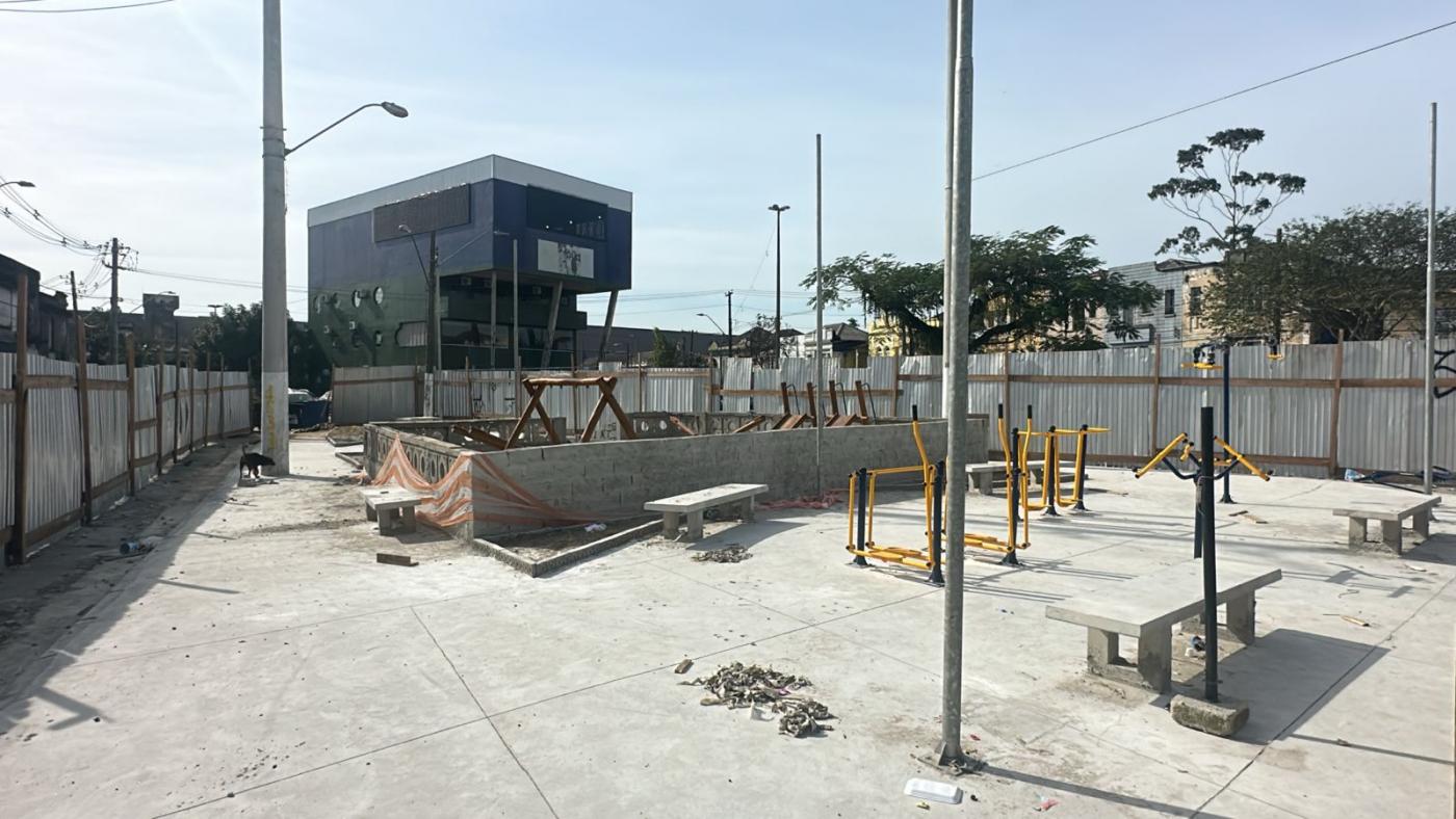 praça revitalizada #paratodosverem