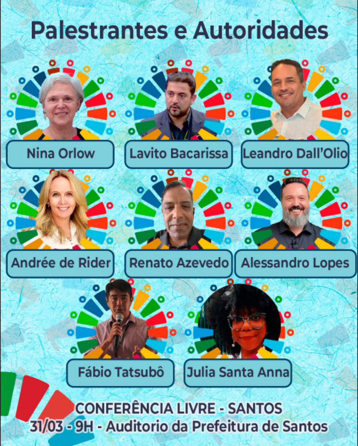 card do evento #paratodosverem 