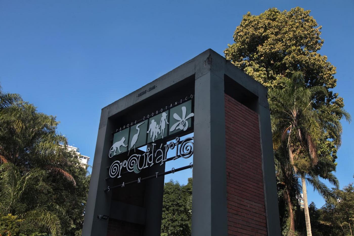 fachada do orquidário #paratodosverem 