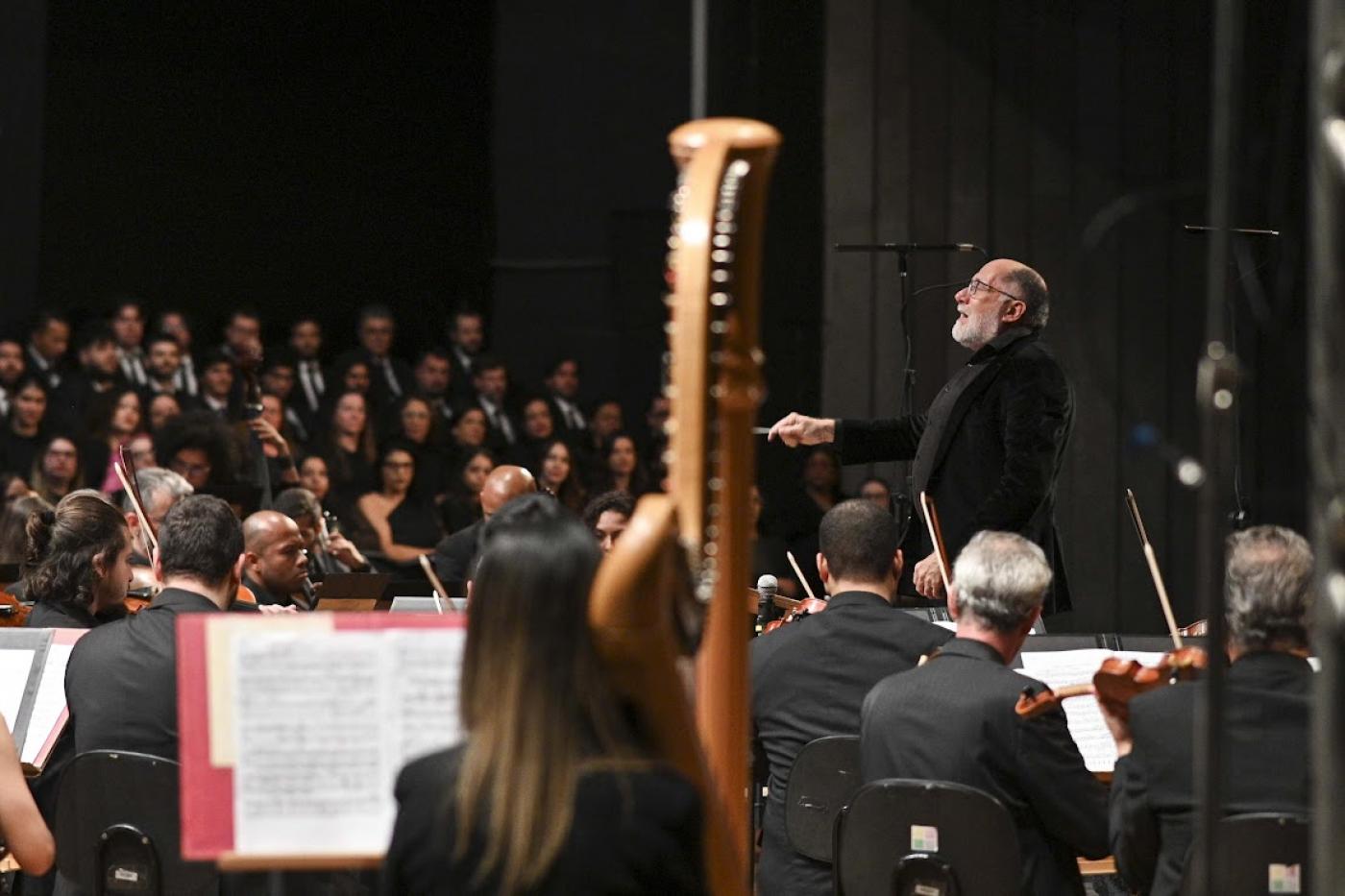 orquestra se apresenta #Paratodosverem