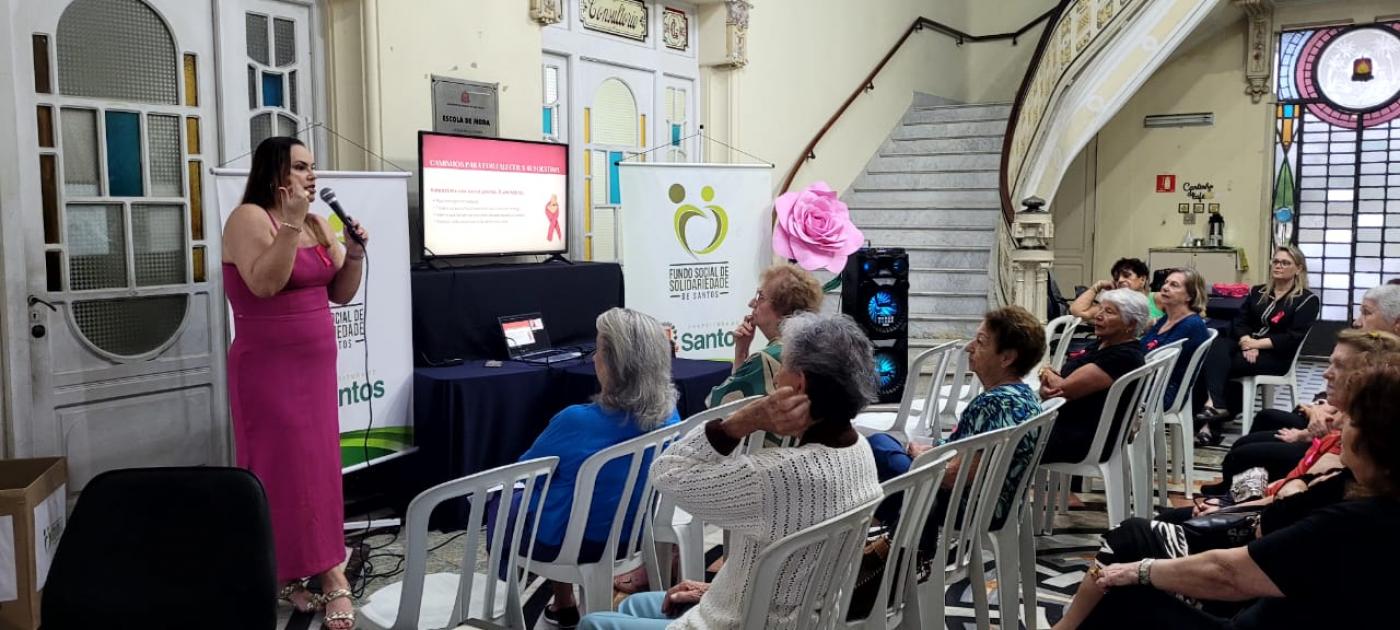 Palestra no FSS #Paratodosverem