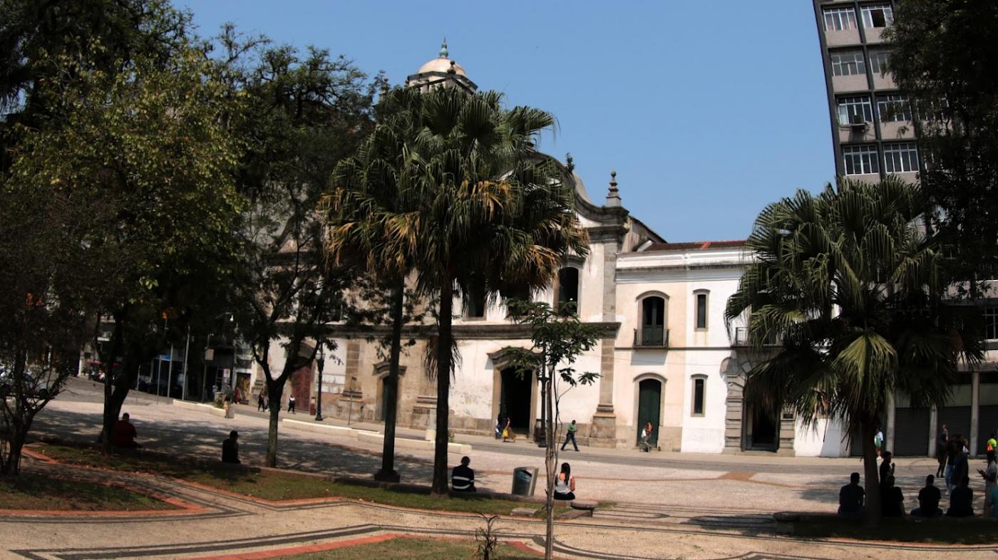 fachada do pantheon #paratodosverem 