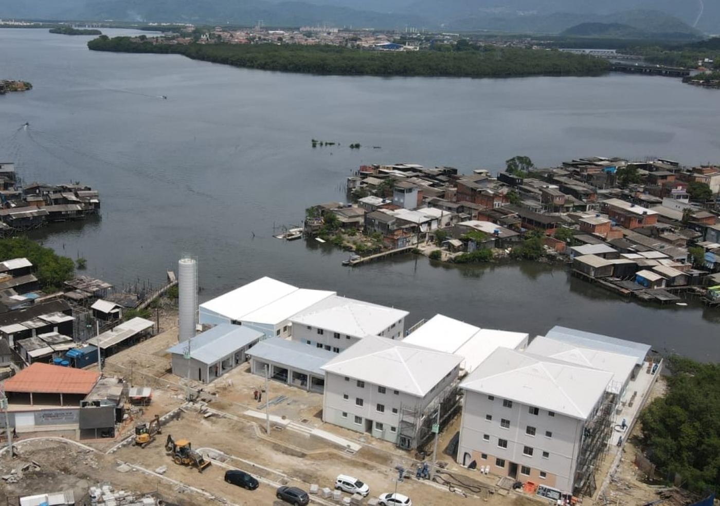 visão aérea do parque palafitas #paratodosverem