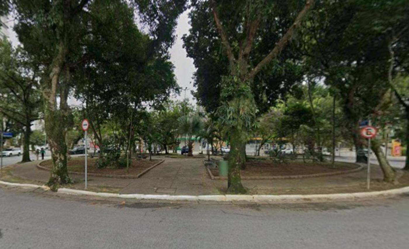 Praça Nossa Senhora do Carmo #paratodosverem