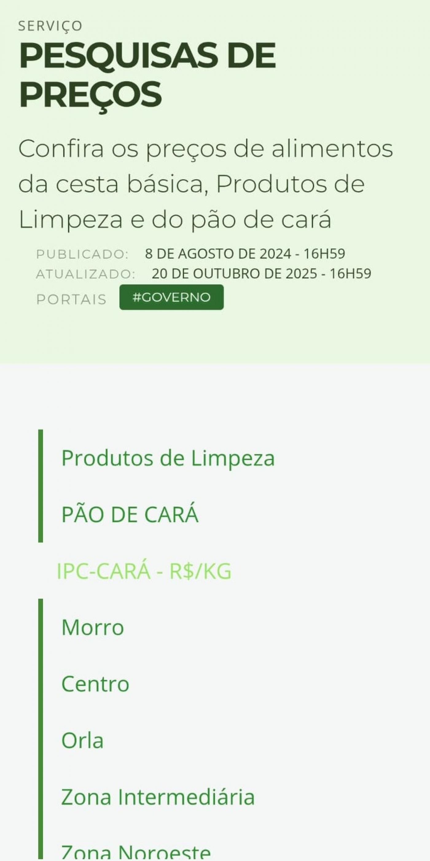 print da página #paratodosverem
