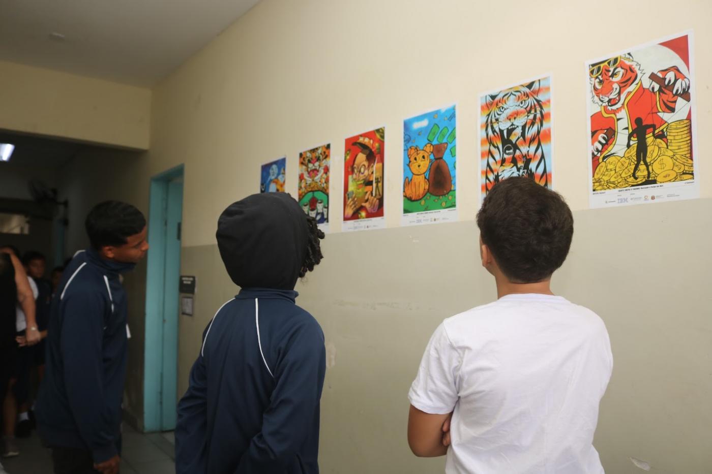 Campanha na escola. #Paratodosverem