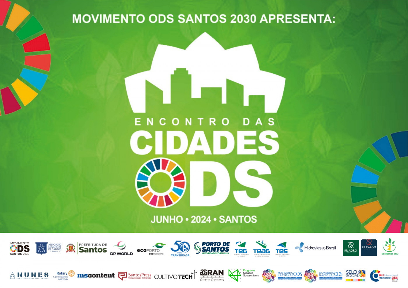 cartaz do evento #paratodosverem 