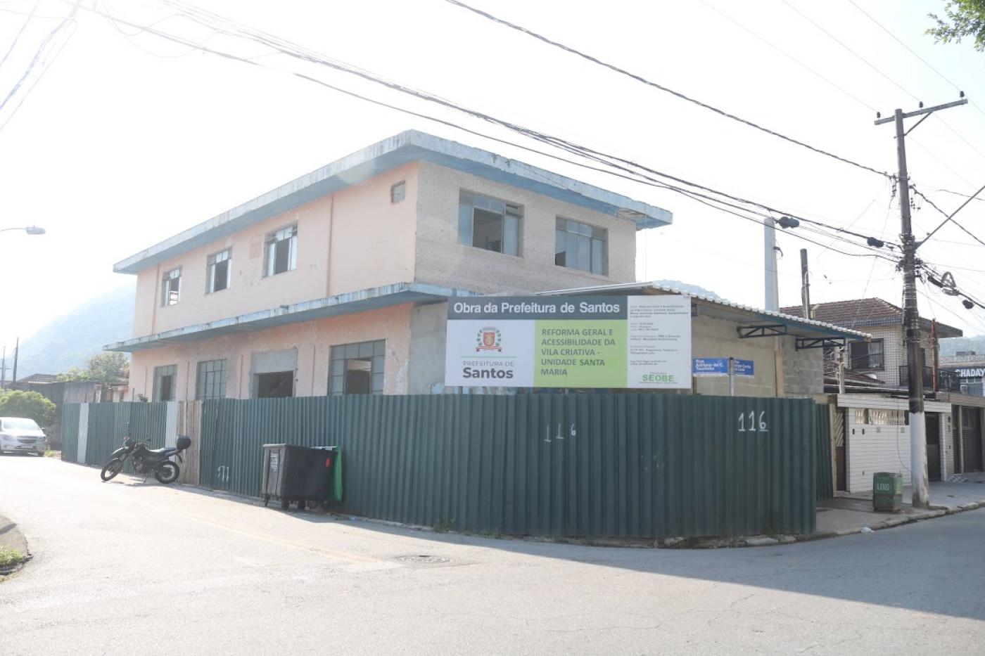 fachada da obra #paratodosverem 