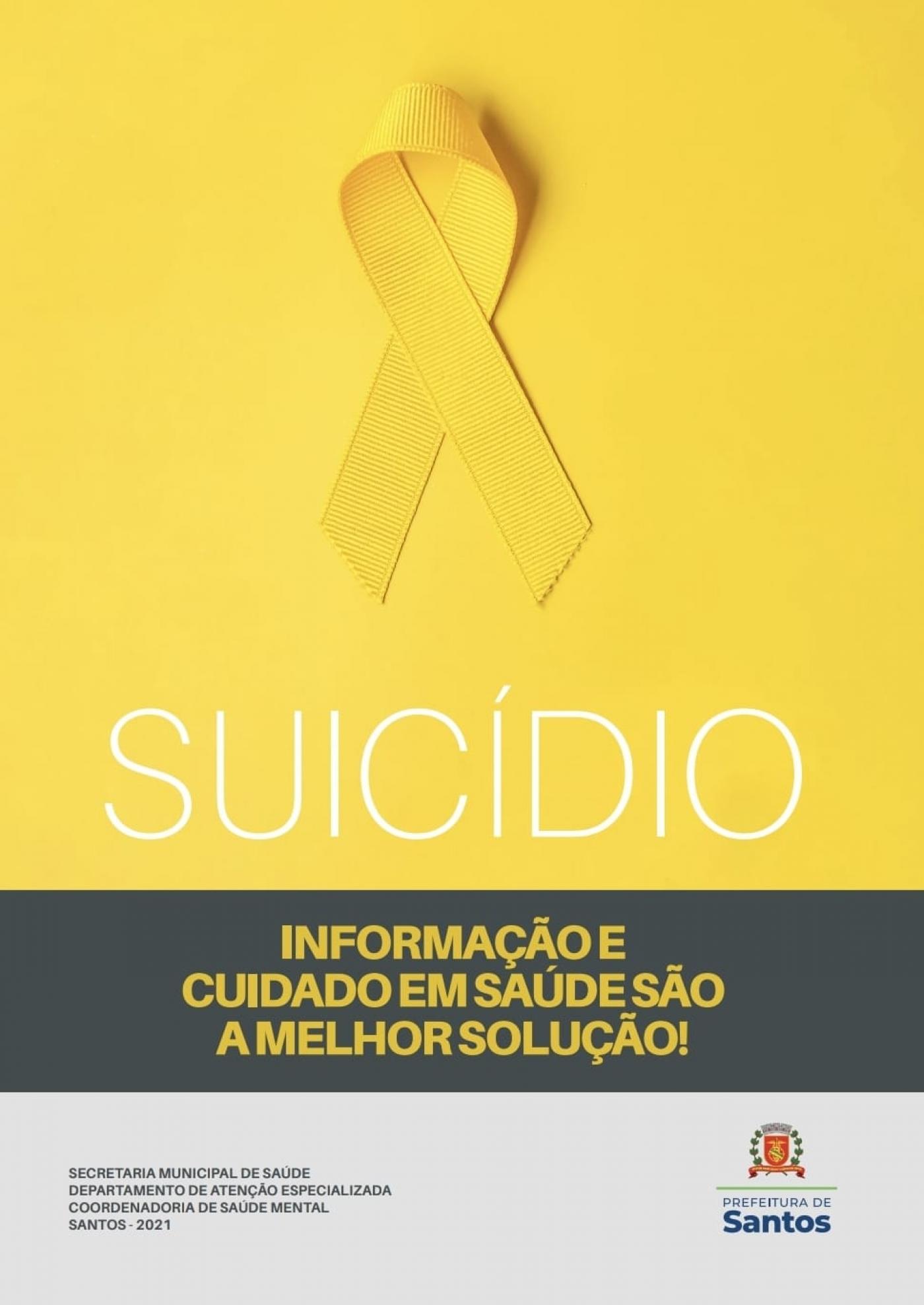 Capa do e-book com laço amarelo #paratodosverem