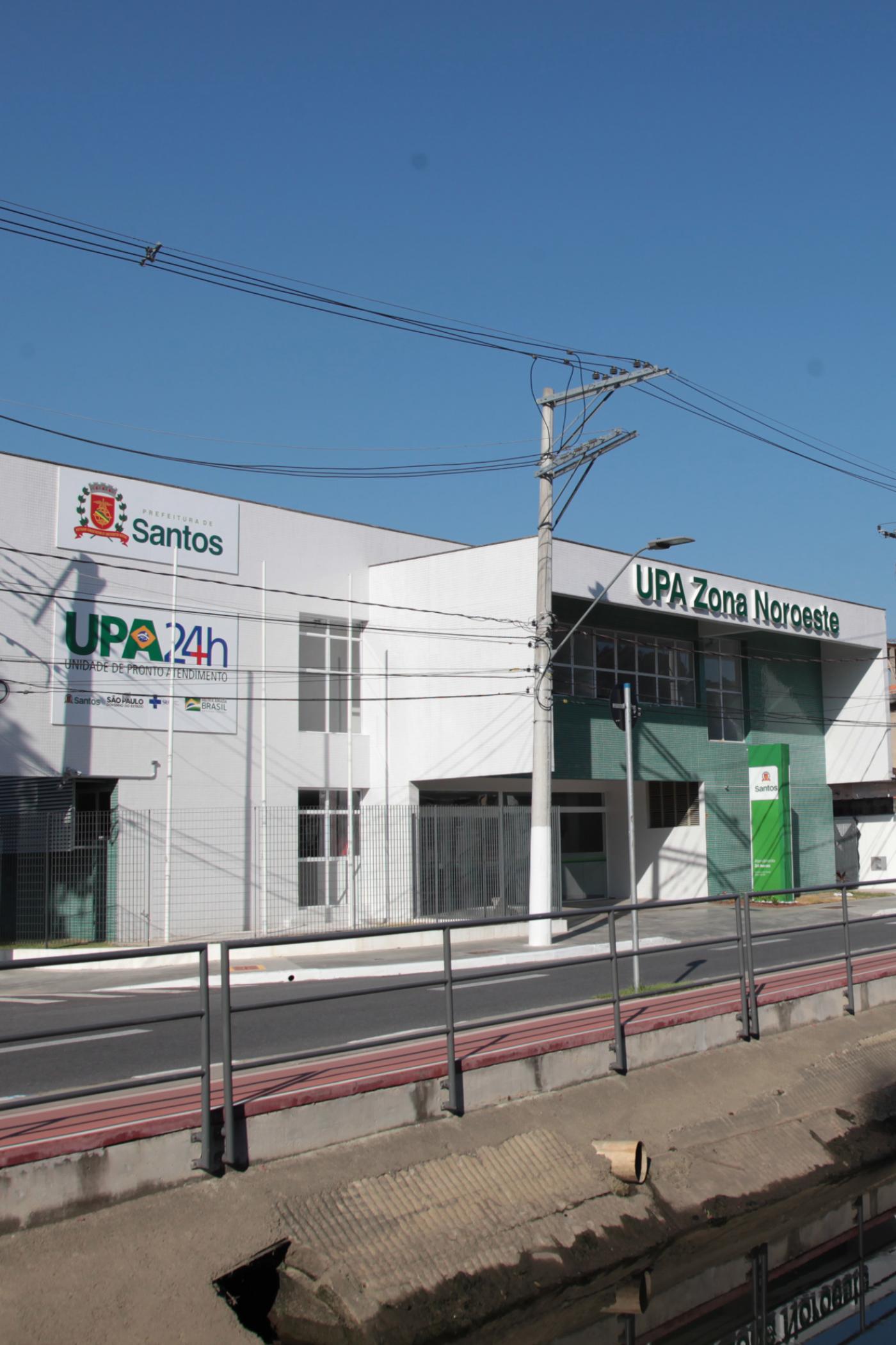 FAchada da UPA da Zona NOroeste. #Pracegover