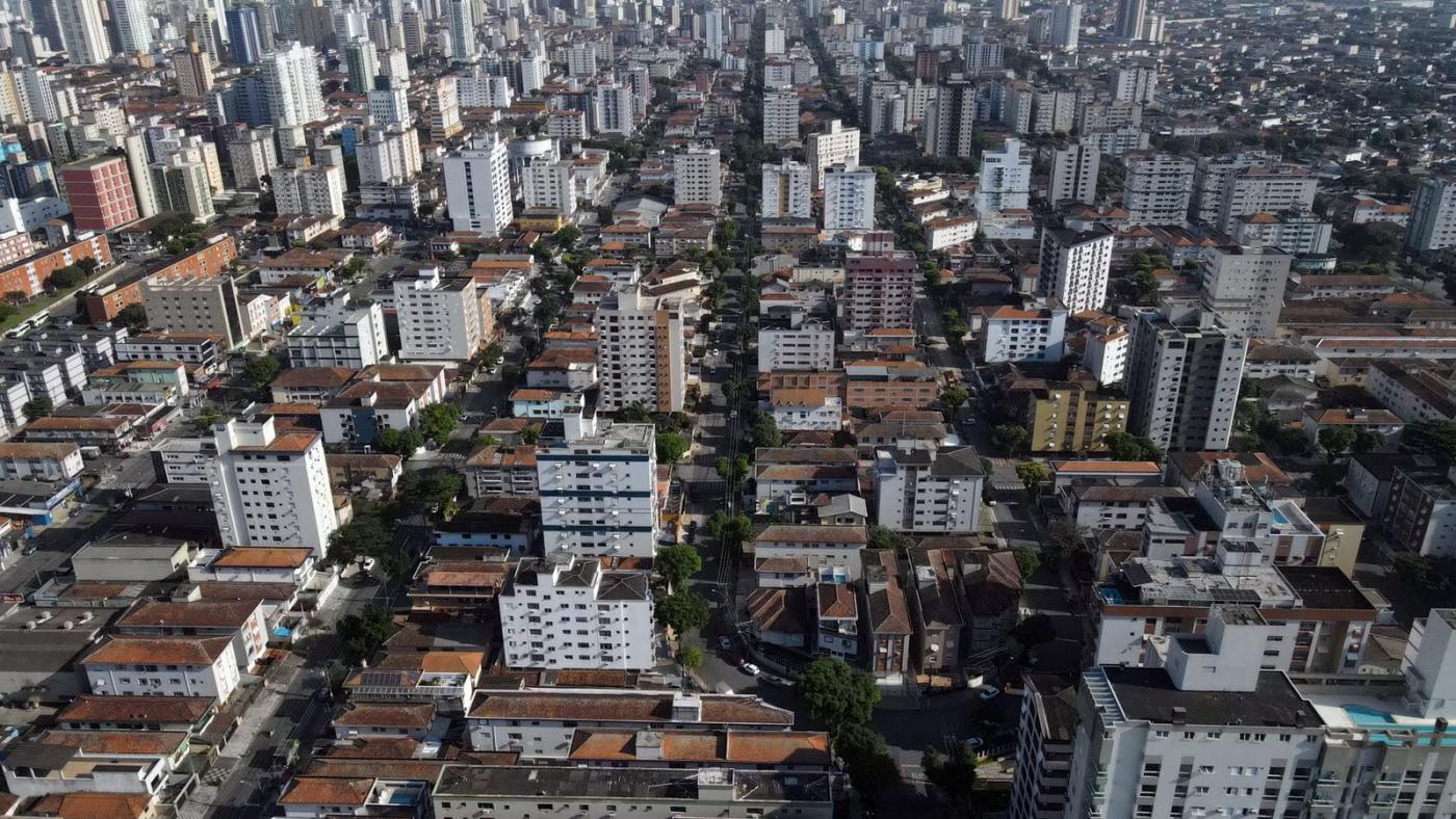 vista geral de prédios da cidade. #paratodosverem
