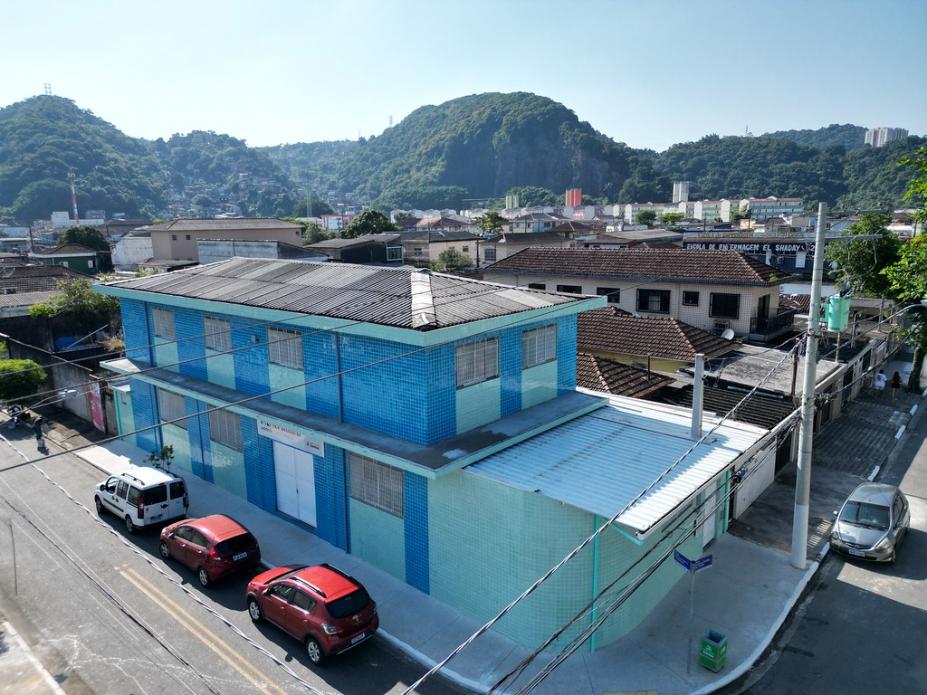 visão aérea do equipamento #paratodosverem