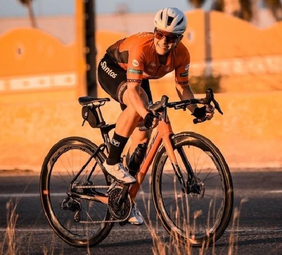 Ciclista Alice Melo. #Paratodosverem