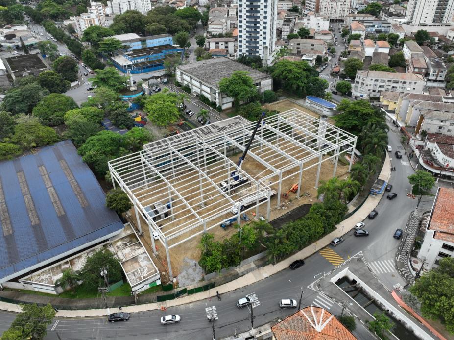 Imagem das novas quadras no Rebouças. #Paratodosverem