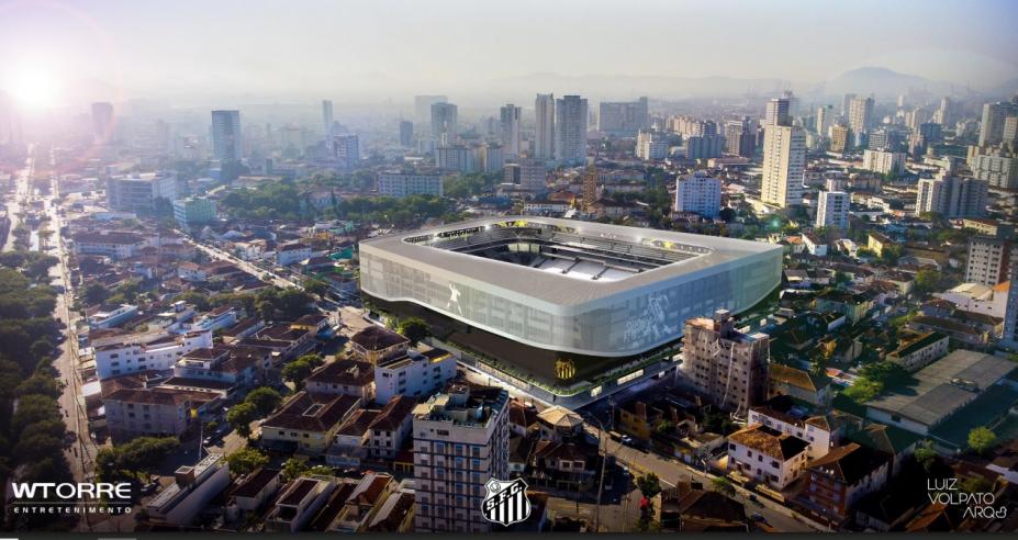 imagem do projeto da nova arena #paratodosverem