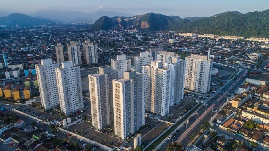 visão aérea de prédios #paratodosverem 