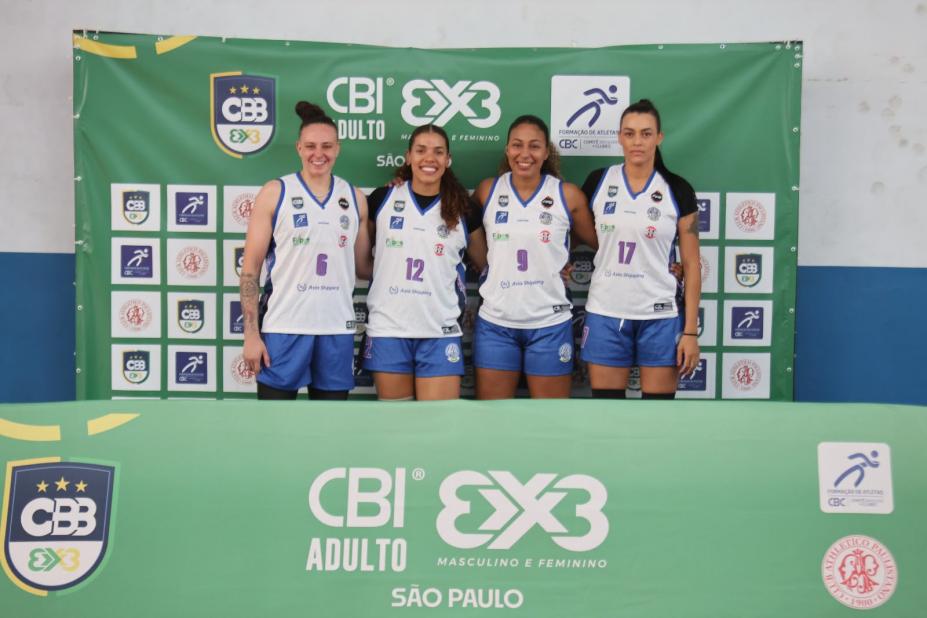 Equipe feminina de basquete 3x3. #Paratodosverem