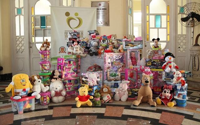 Doação de brinquedos. #Paratodosverem