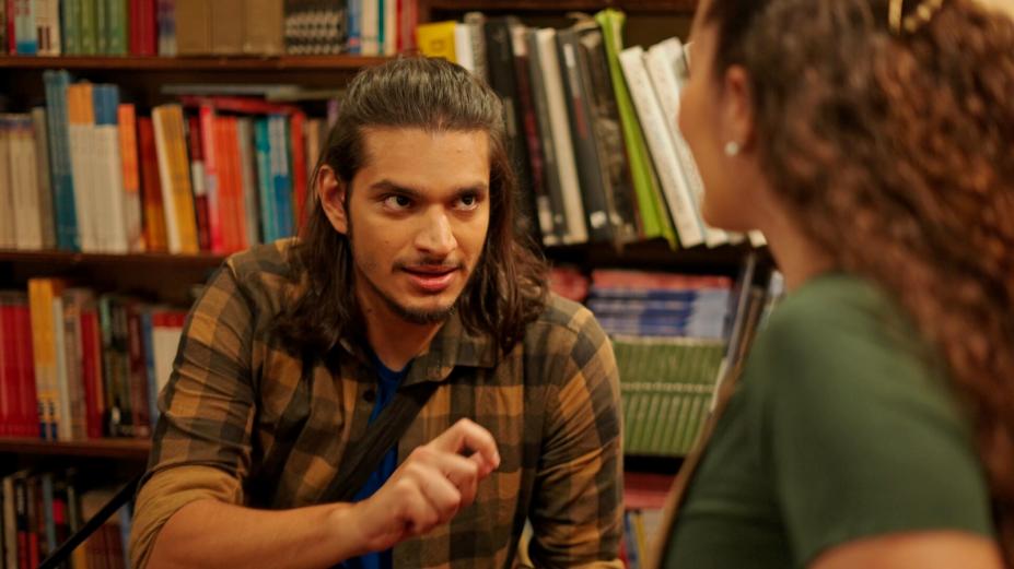 Ator encena curta-metragem. #Paratodosverem.