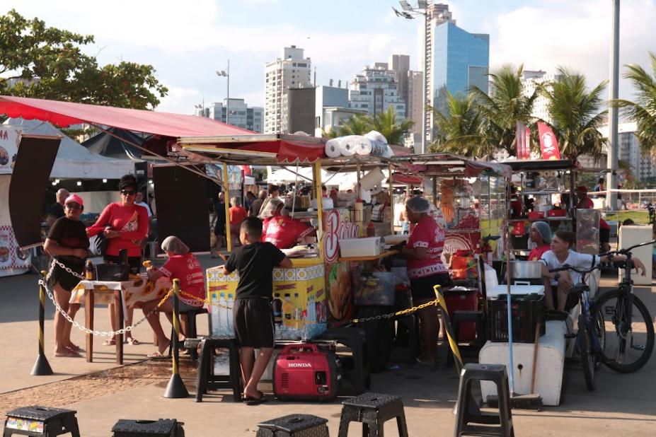 barracas com público #paratodosverem