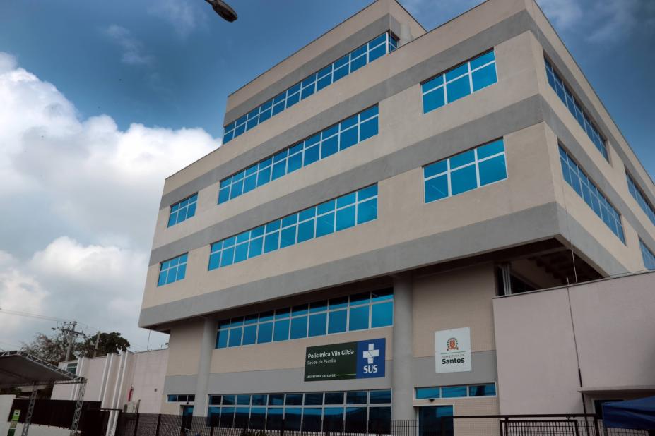 fachada da policlínica vila gilda. #paratodosverem