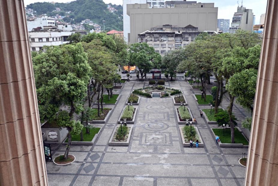 foto áerea da praça #paratodosverem