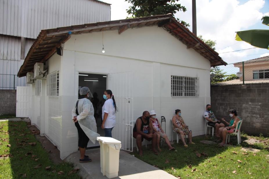 casa que abrigará a nova sala #paratodosverem 