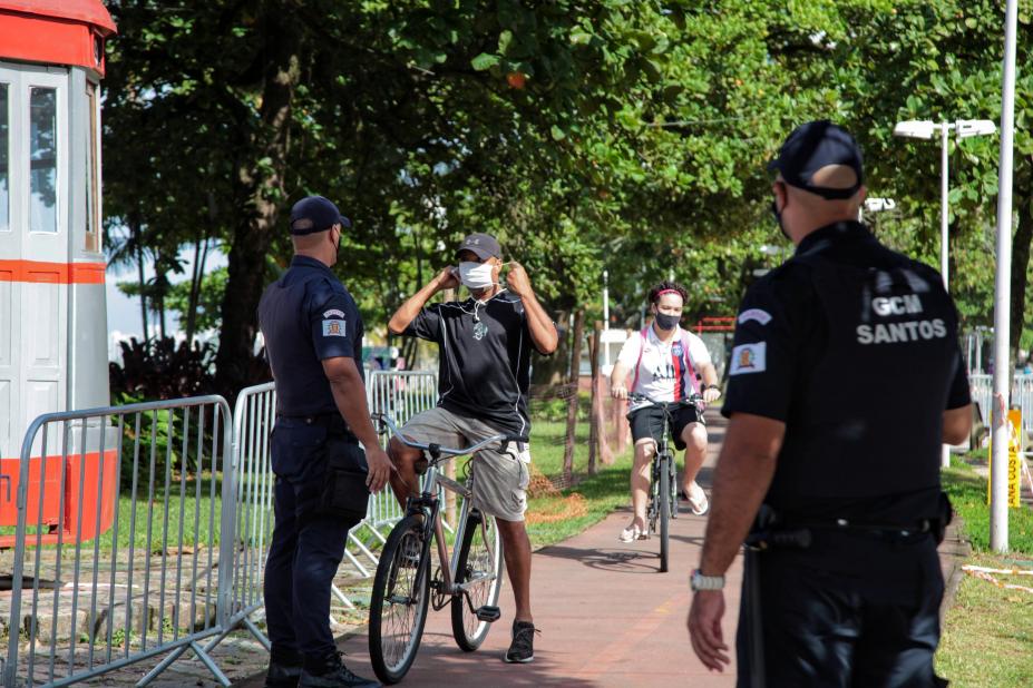 guarda aborda ciclista #paratodosverem 