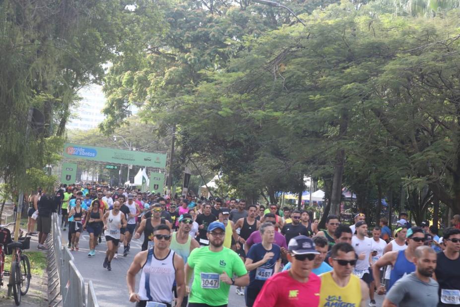 largada da corrida Sesc. #Paratodosverem