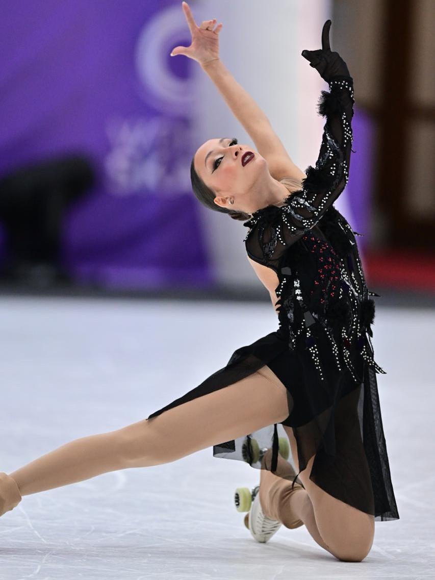 Patinadora Maria Clara. #Paratodosverem