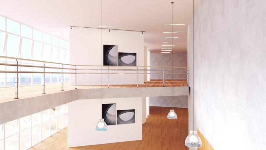 perspectiva da obra após o restauro #paratodosverem 